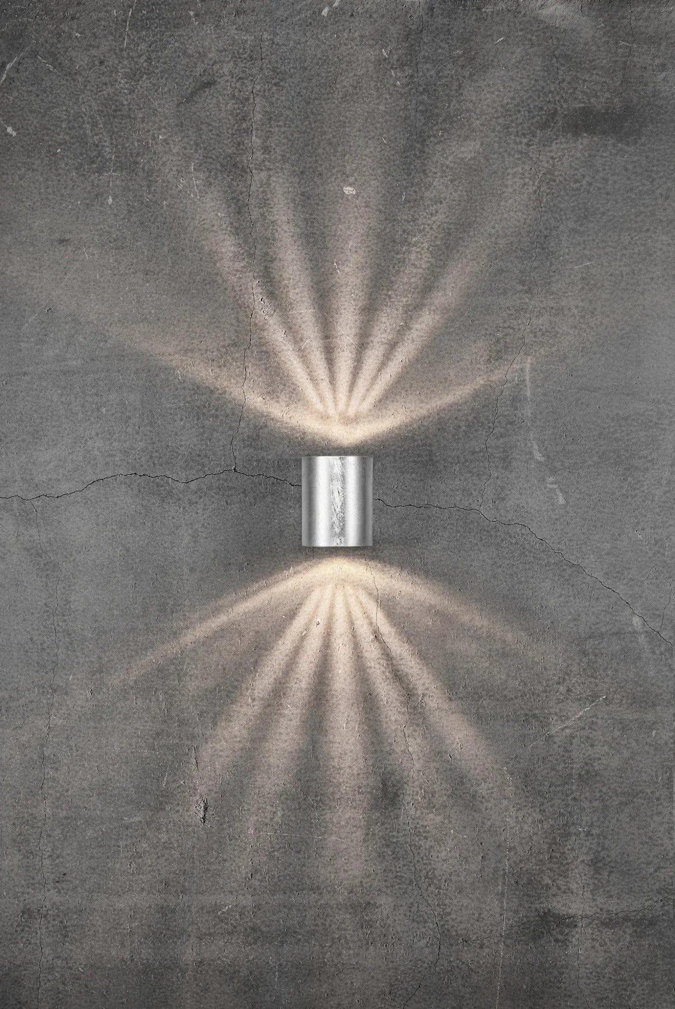 Kinkiet CANTO galwanizowany szary Nordlux Eye on Design