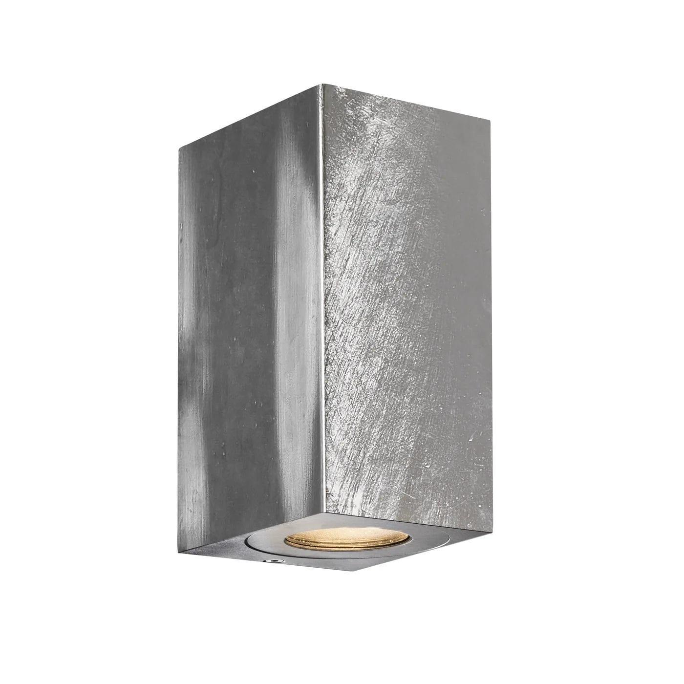 Kinkiet CANTO MAXI KUBI galwanizowany szary Nordlux Eye on Design