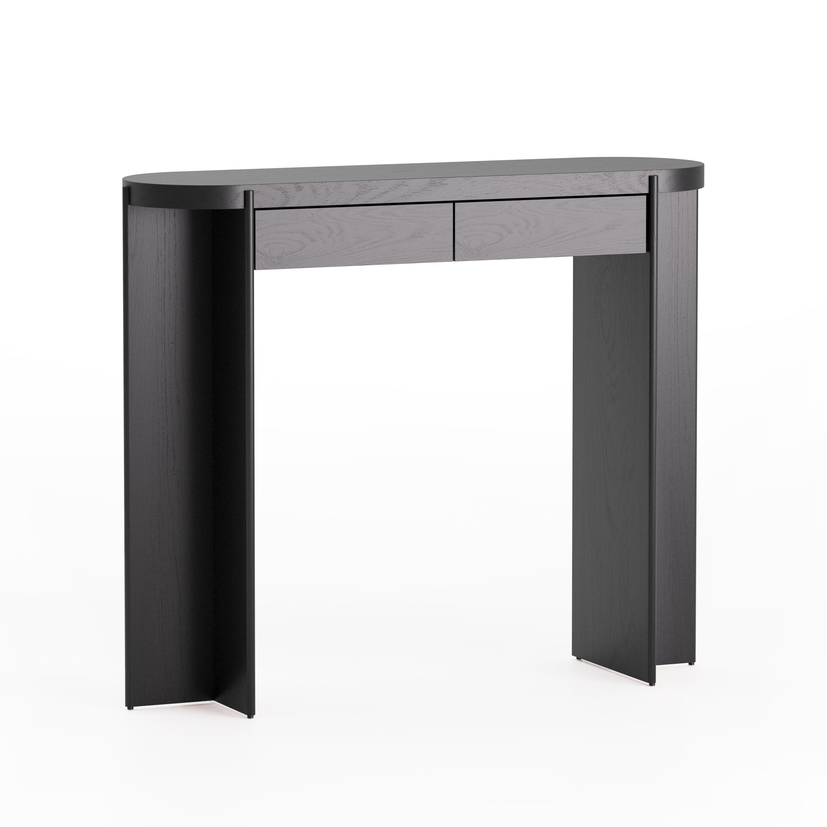 KIRU DUO Console Black Oak Wood