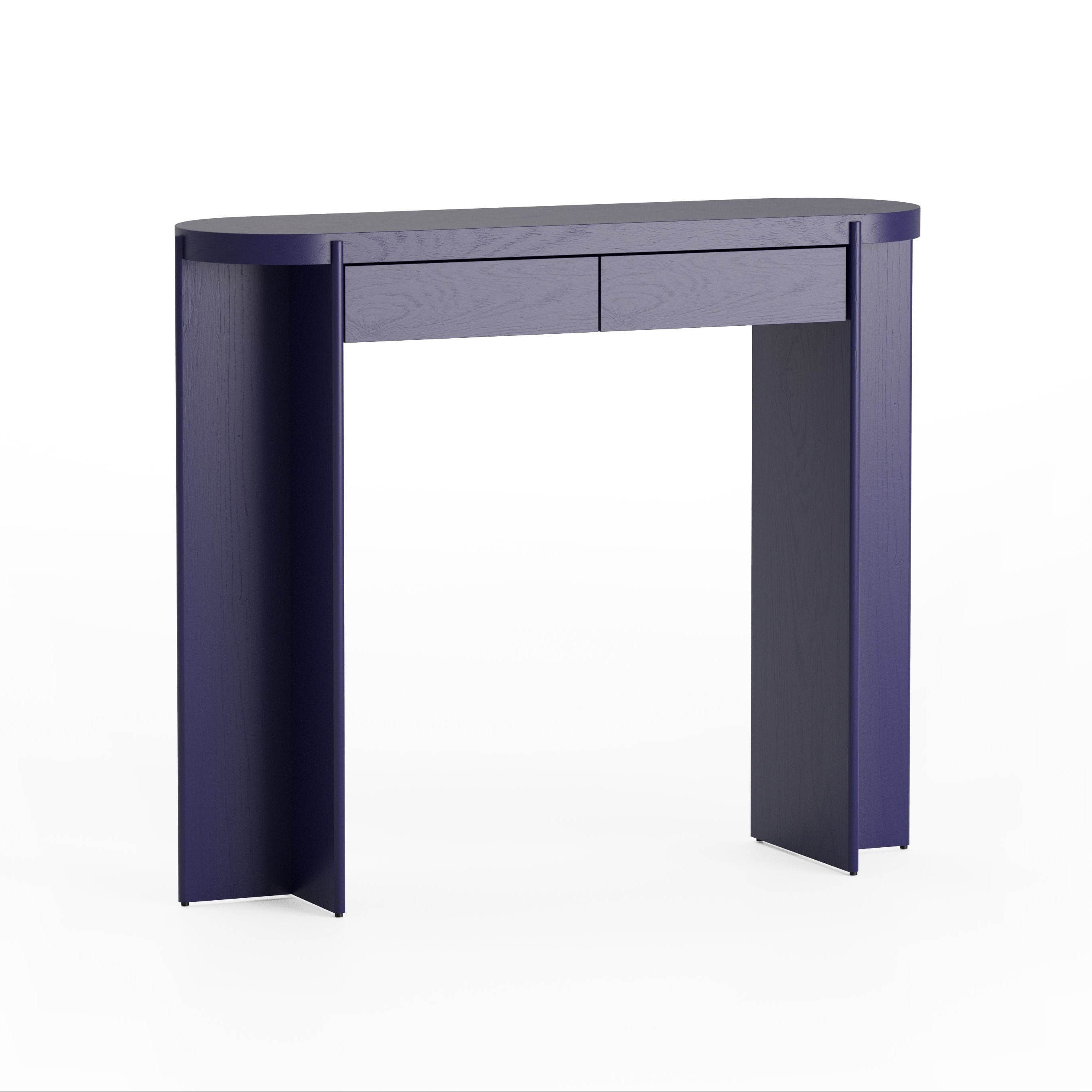 KIRU DUO Console in Cobalt Oak Wood