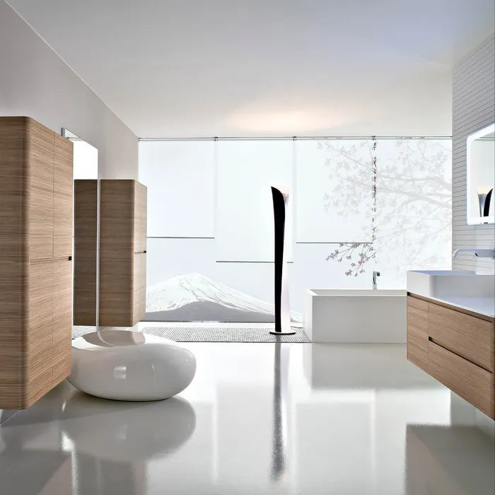 White pouf