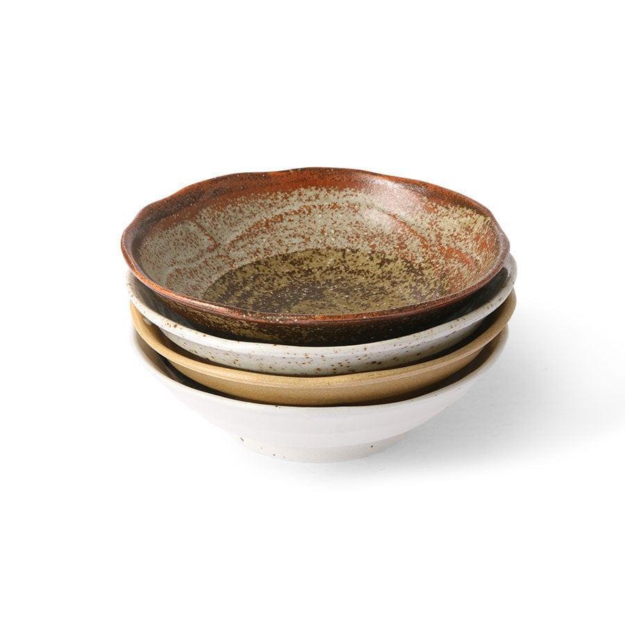 Kolekcja KYOTO zestaw 4 misek HKliving Eye on Design
