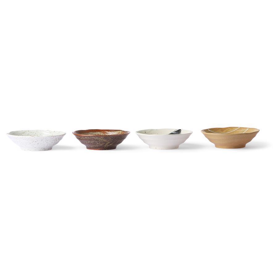 Kolekcja KYOTO zestaw 4 misek HKliving Eye on Design