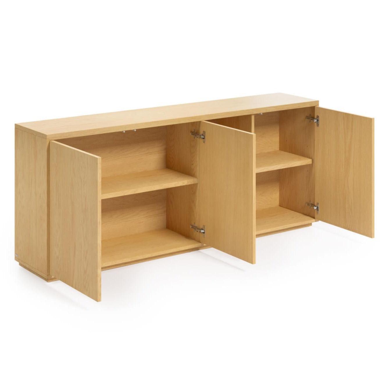 Komoda 3-drzwiowa ABILEN fornir dębowy La Forma Eye on Design