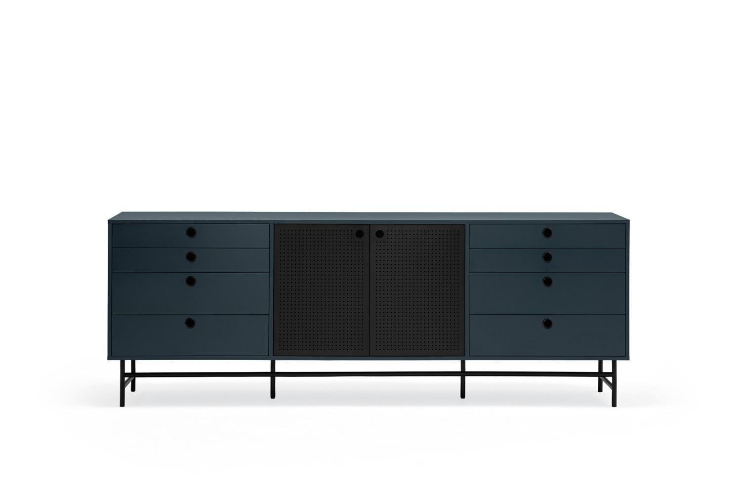 Komoda niska PUNTO ciemnoniebieski Teulat Eye on Design