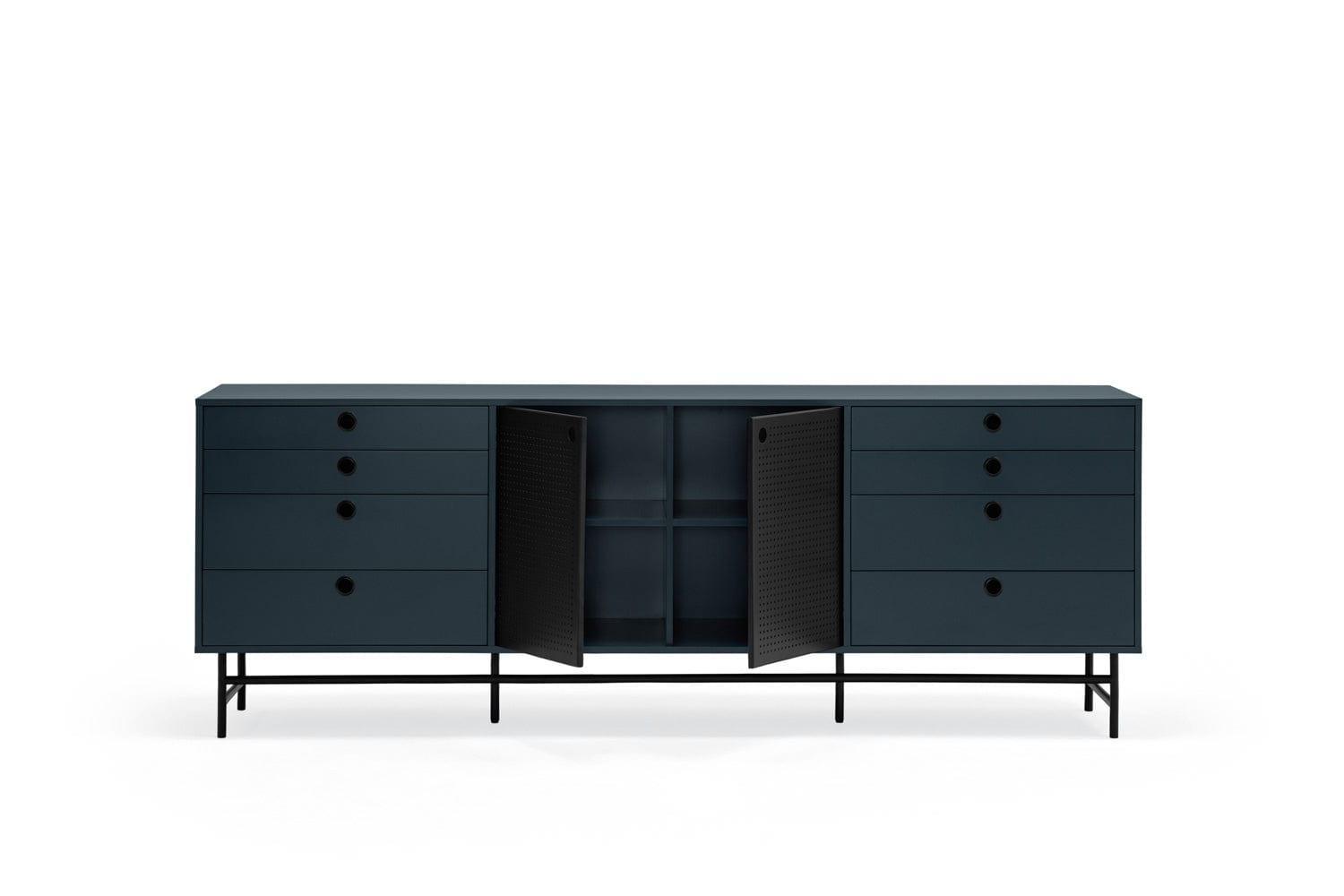Komoda niska PUNTO ciemnoniebieski Teulat Eye on Design