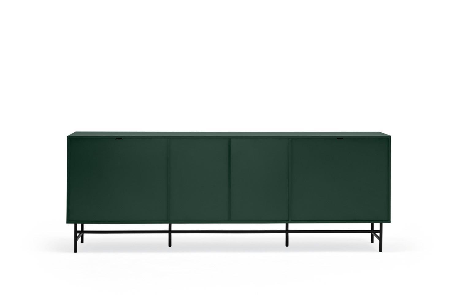 Komoda niska PUNTO ciemnozielony Teulat Eye on Design