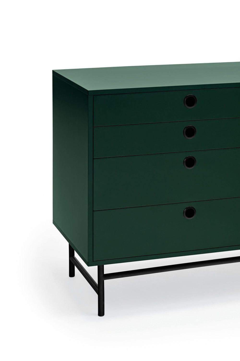 Komoda PUNTO ciemnozielony Teulat Eye on Design
