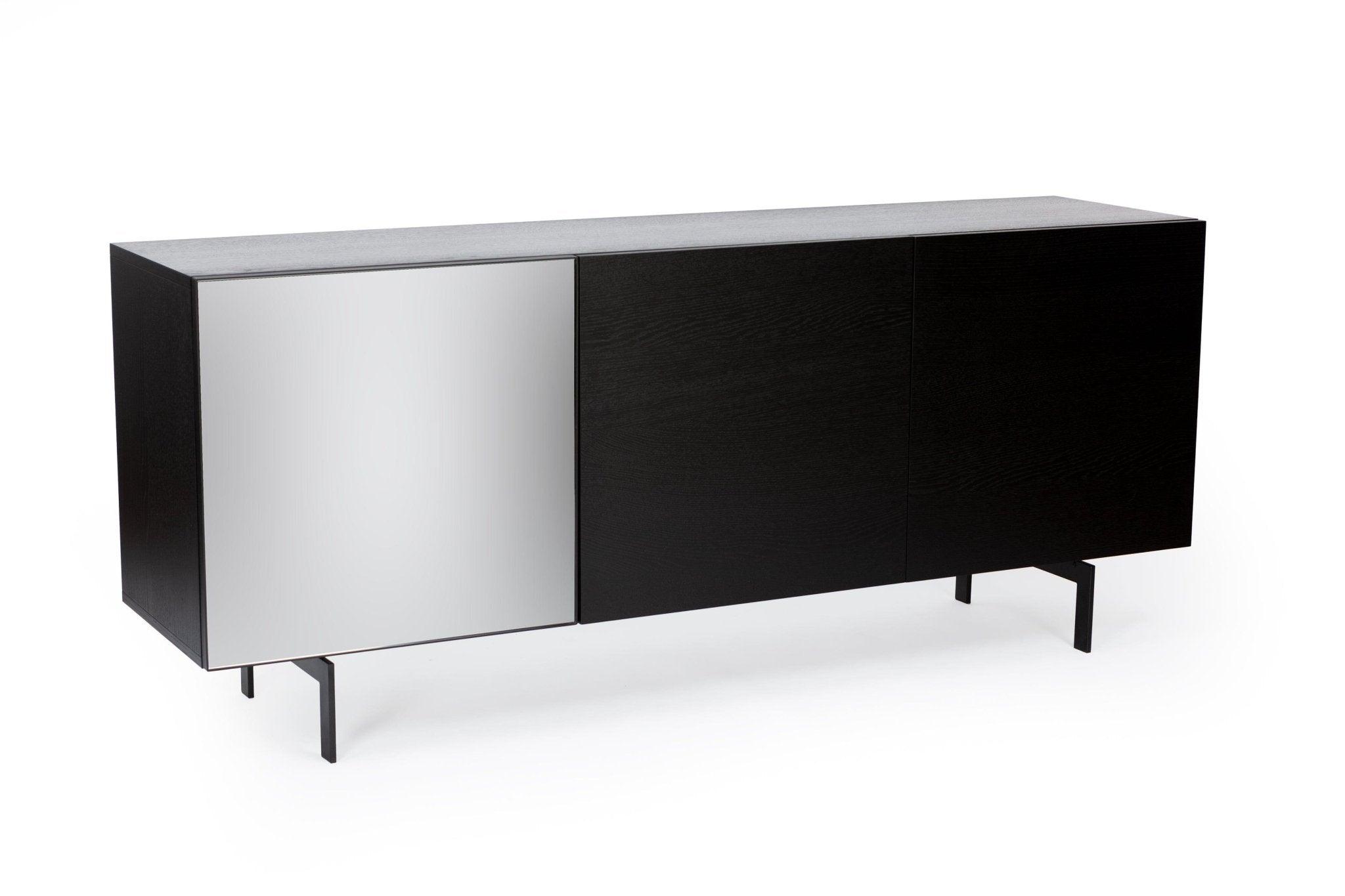 Komoda SPEGA czarny dąb Nordifra Eye on Design