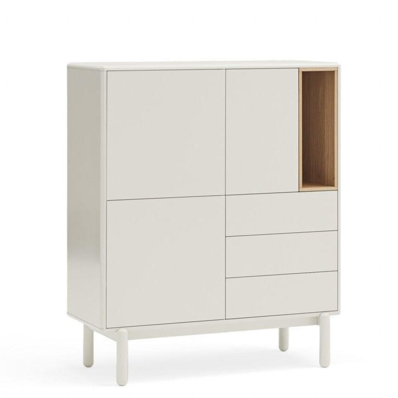 Komoda wysoka CORVO kremowy Teulat Eye on Design