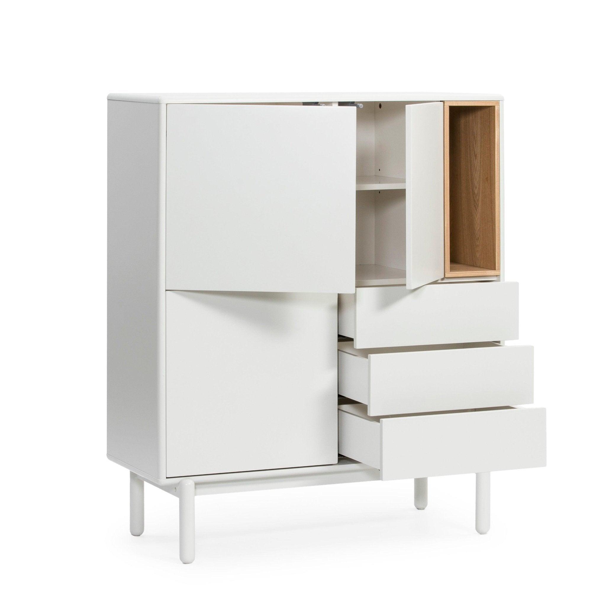 Komoda wysoka CORVO kremowy Teulat Eye on Design