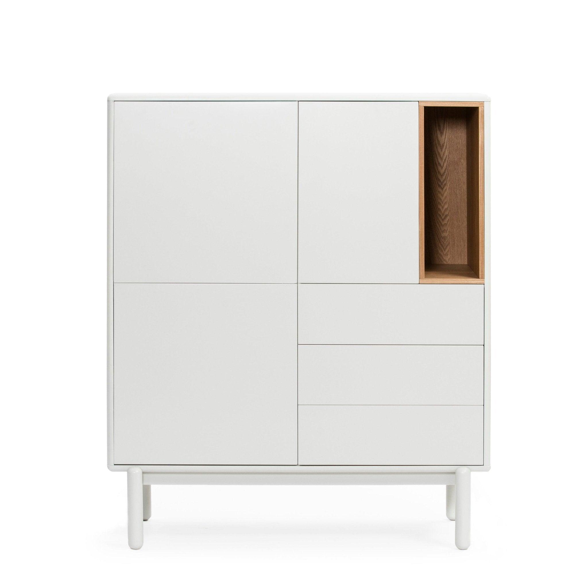 Komoda wysoka CORVO kremowy Teulat Eye on Design