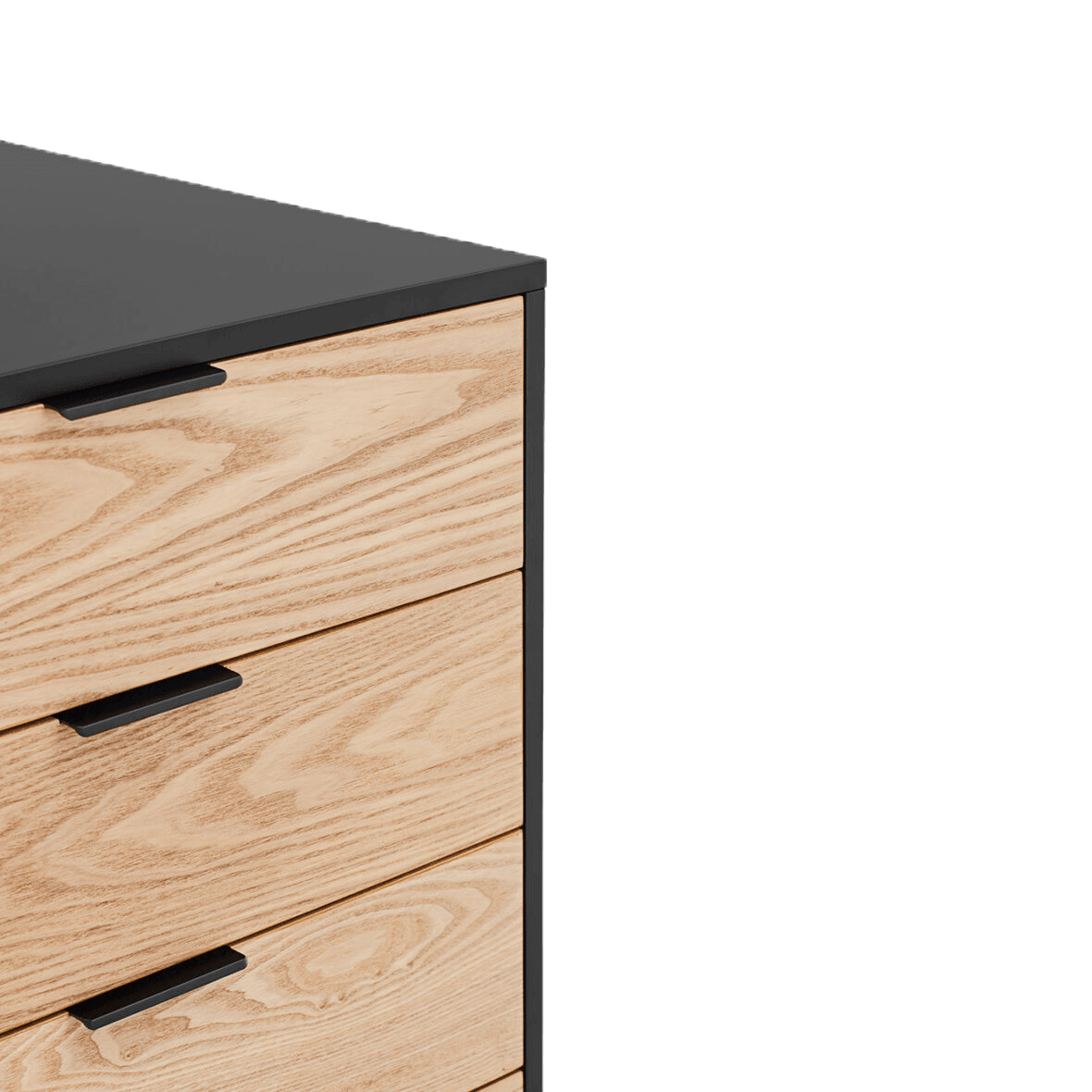 Komoda z szufladami SIERRA czarny Teulat Eye on Design