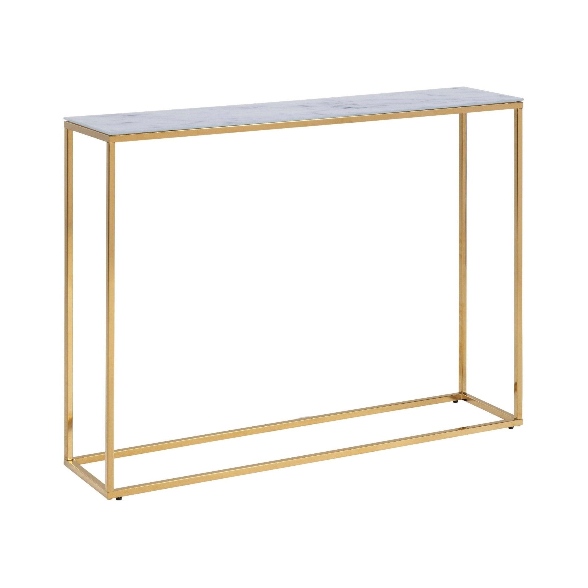 Konsola ALMA złoty Home Essentials Eye on Design