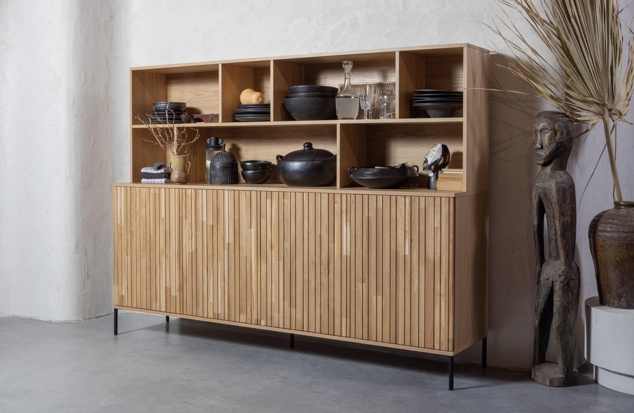 Kredens GRAVURE drewno dębowe Woood Exclusive Eye on Design