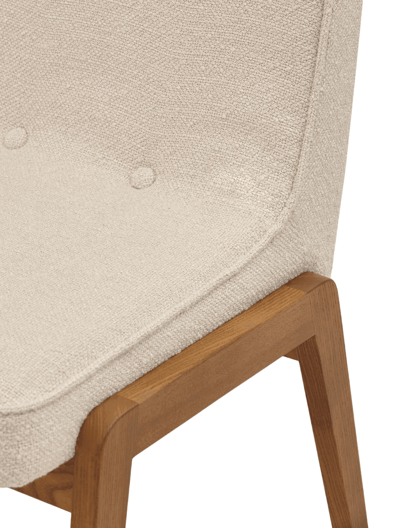 Krzesło 200-125 VAR beżowy w tkaninie Boucle Creme 366 concept Eye on Design