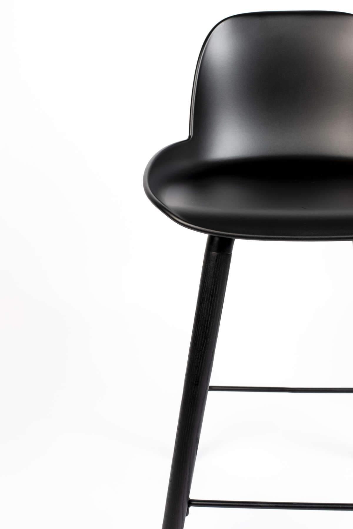 Krzesło barowe ALBERT KUIP czarny Zuiver Eye on Design