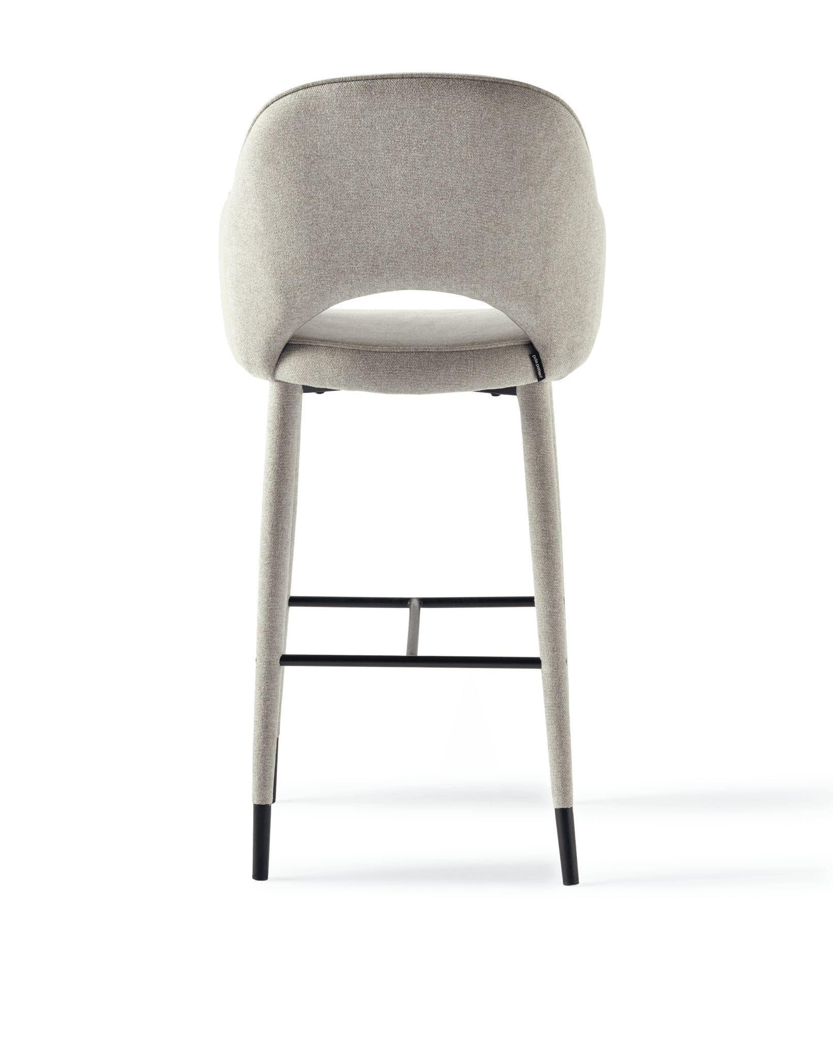 Krzesło barowe COSY beżowy Pols Potten Eye on Design