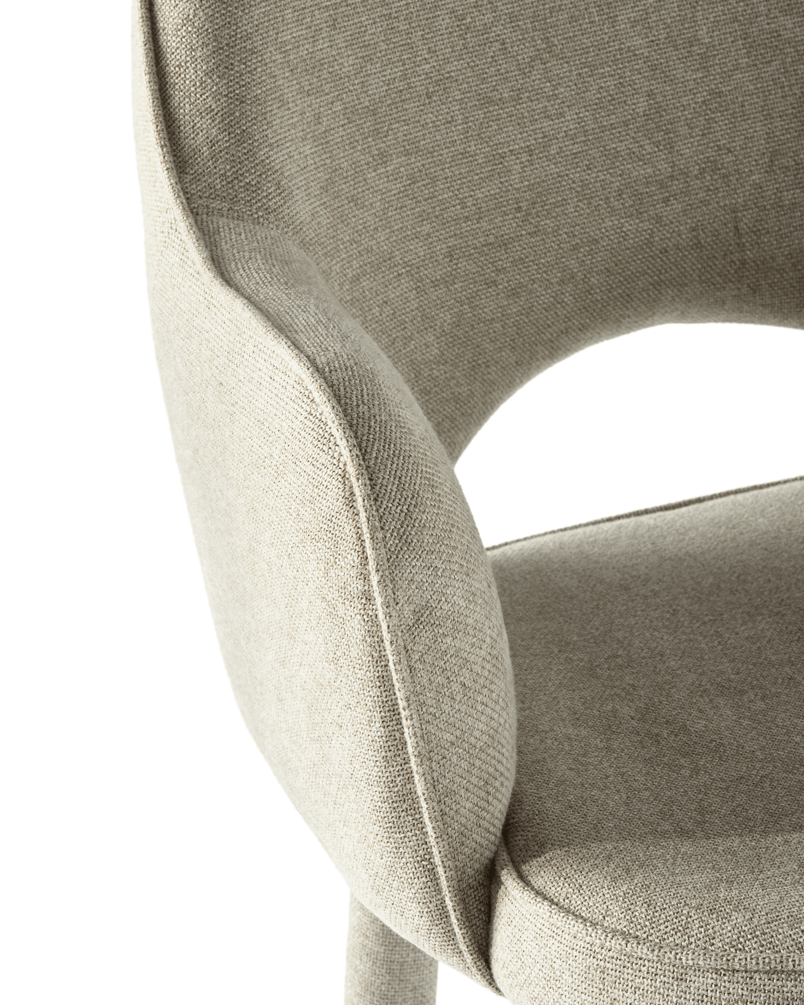 Krzesło barowe COSY beżowy Pols Potten Eye on Design