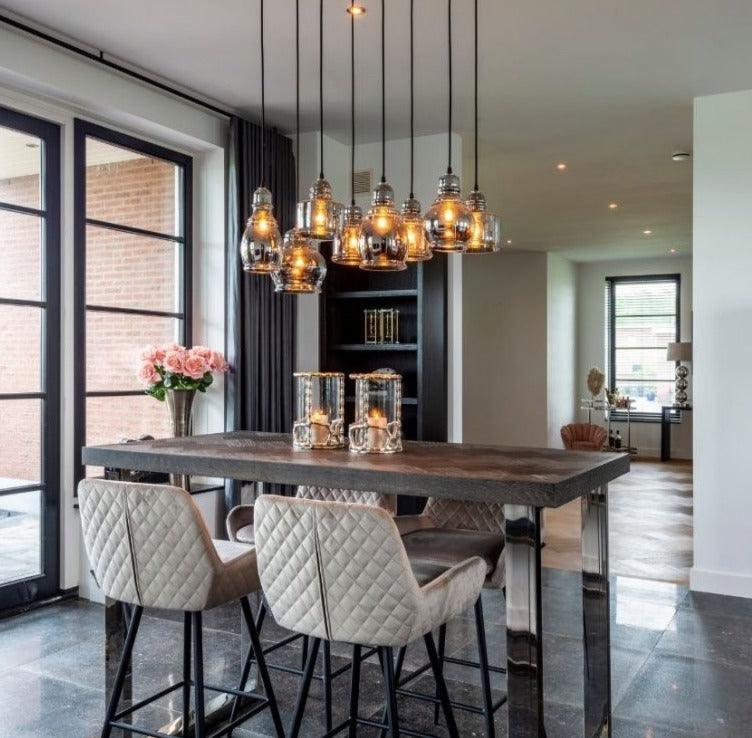 Krzesło barowe LINSEY beżowy Richmond Interiors Eye on Design