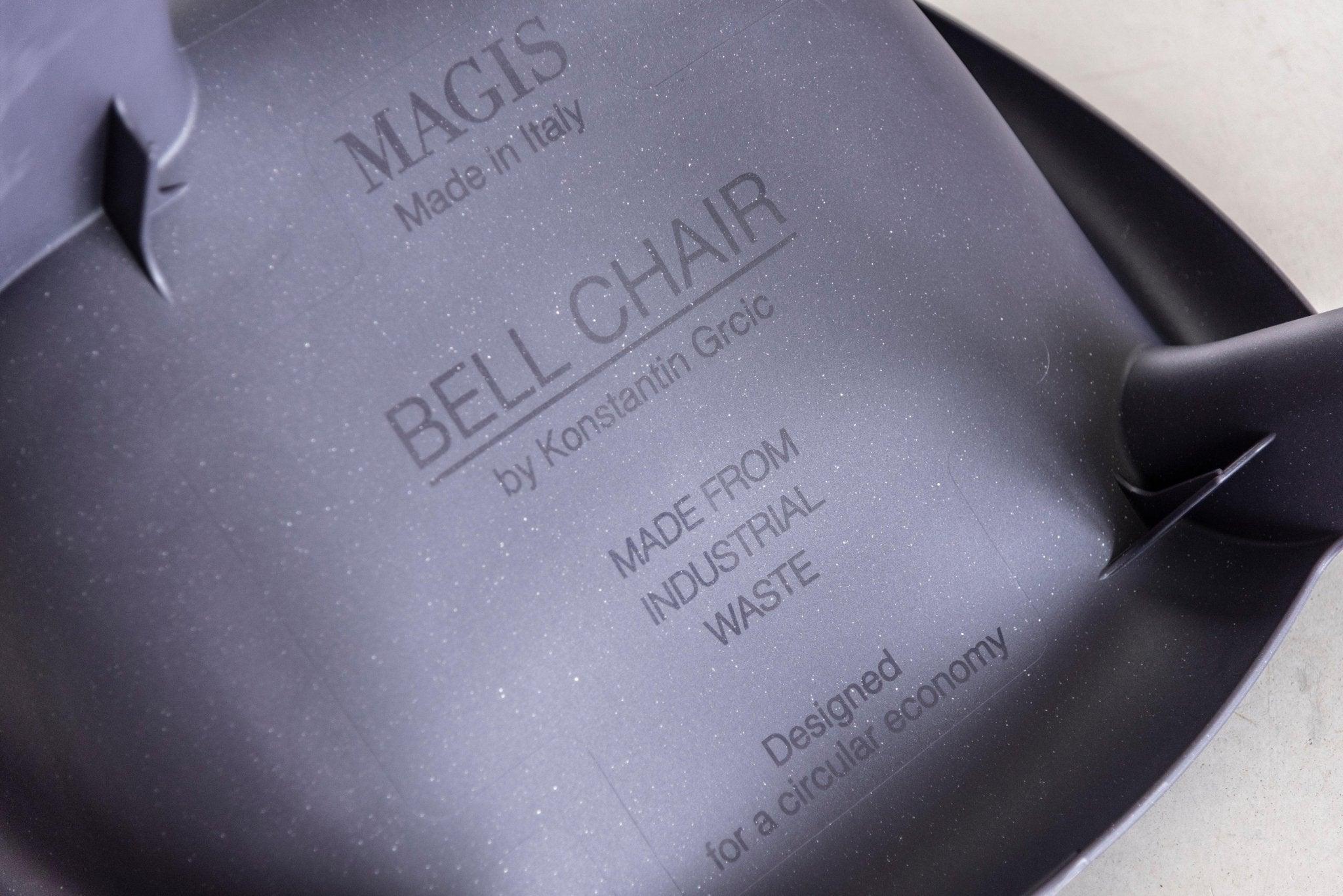 Krzesło BELL CHAIR antracytowy Magis Eye on Design