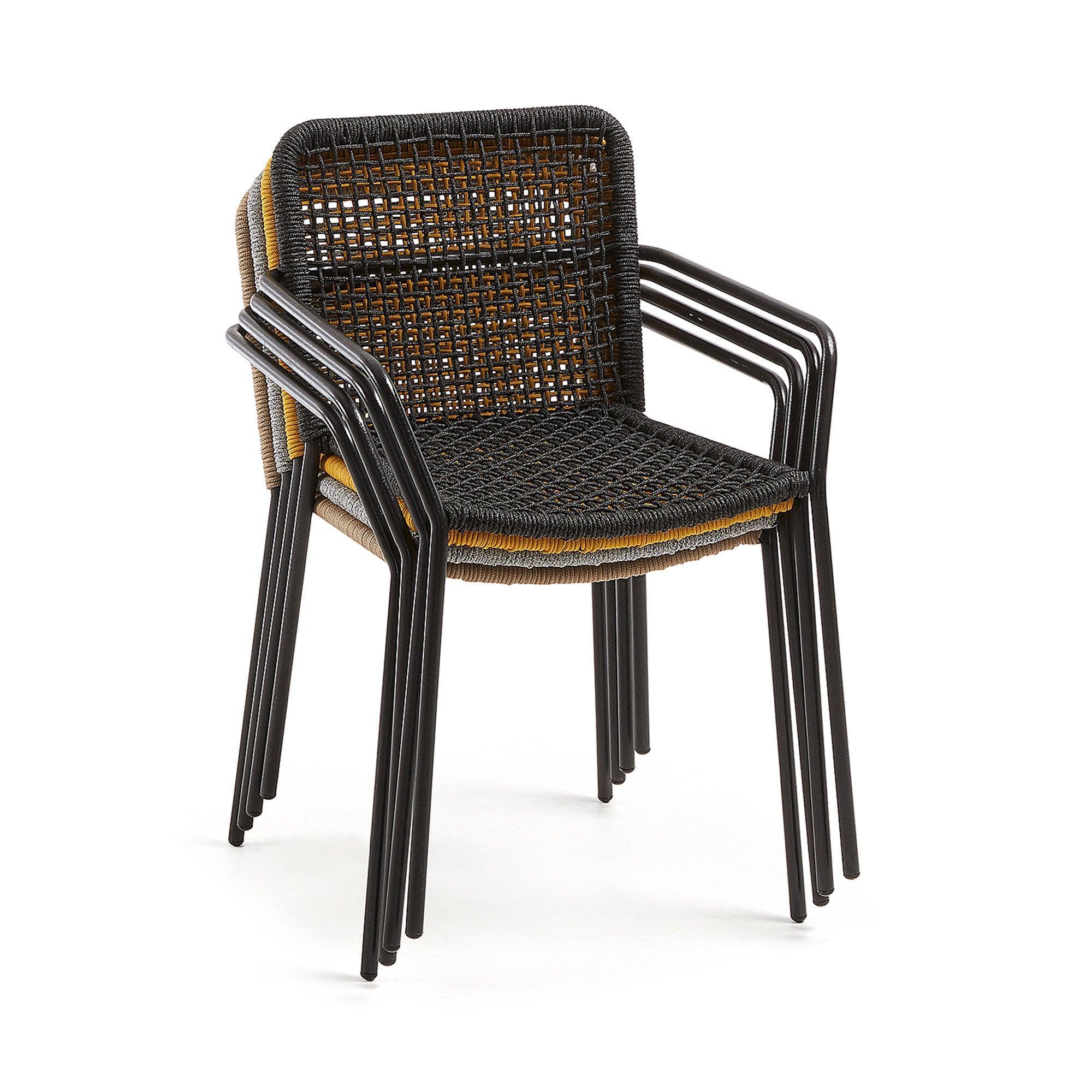 Krzesło ELLEN czarny La Forma Eye on Design