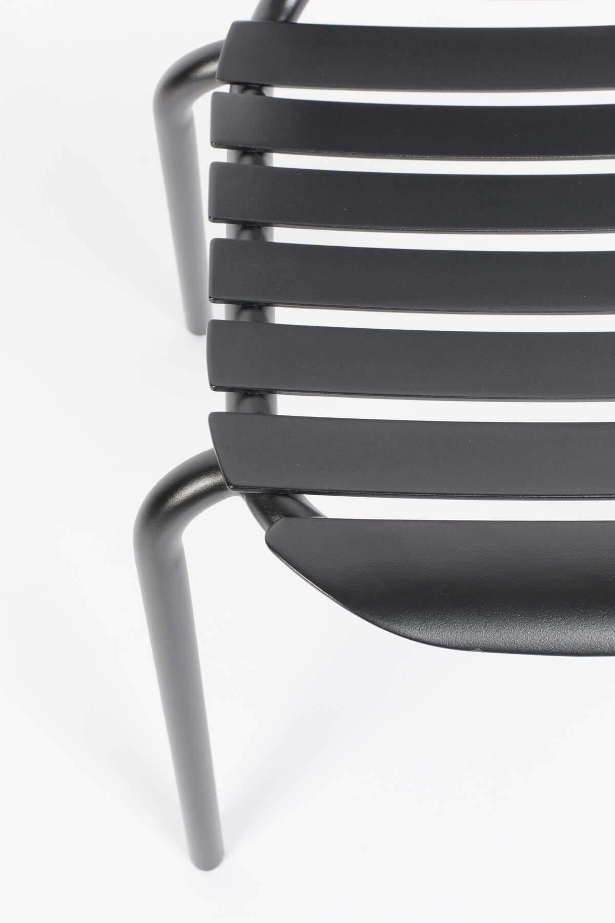 Krzesło ogrodowe VONDEL czarny Zuiver Eye on Design