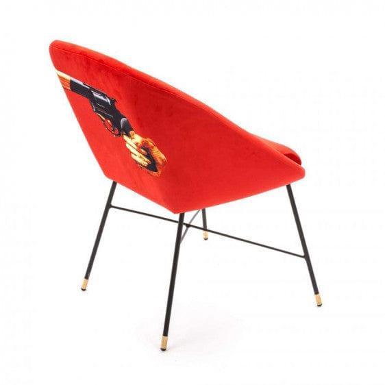 Krzesło REVOLVER czerwony Seletti Eye on Design