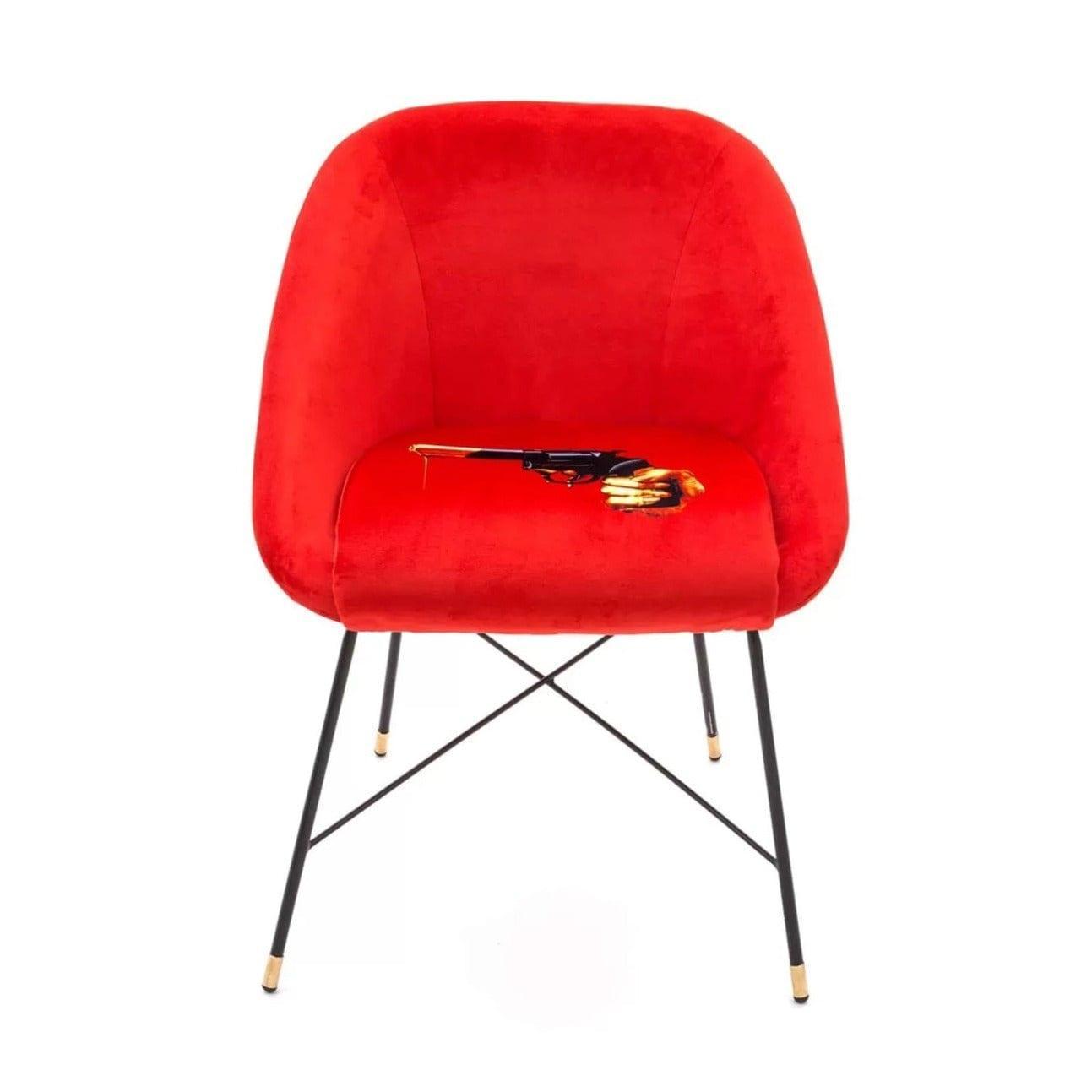Krzesło REVOLVER czerwony Seletti Eye on Design