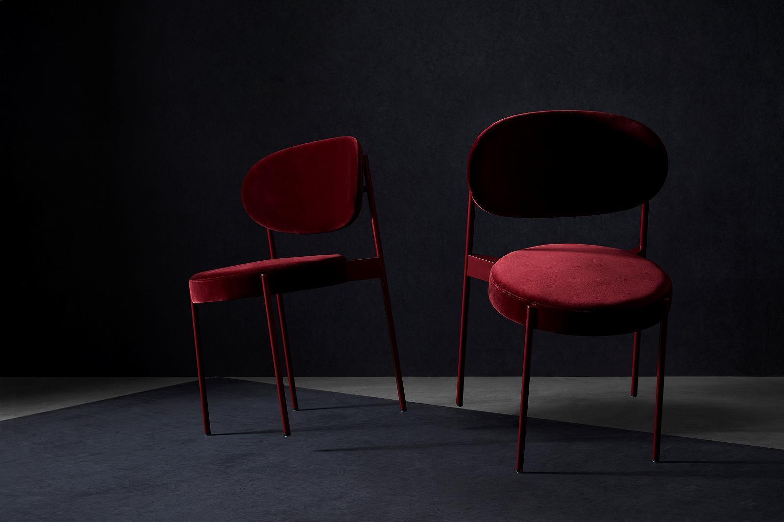 Krzesło SERIES 430 CHAIR BURGUNDY - kolor do wyboru Verpan Eye on Design
