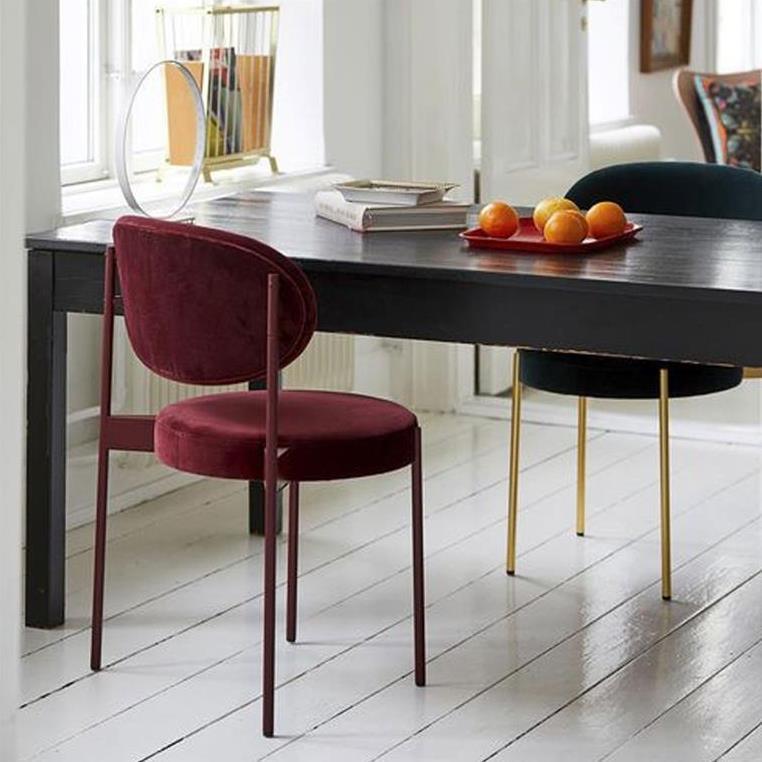 Krzesło SERIES 430 CHAIR BURGUNDY - kolor do wyboru Verpan Eye on Design