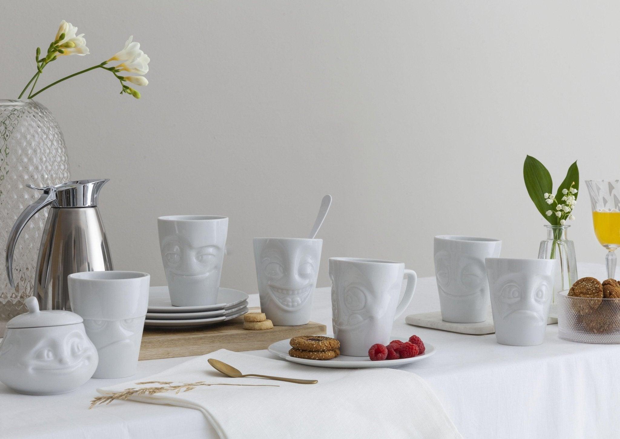 Kubeczek do espresso GRUMPY biały 58products Eye on Design