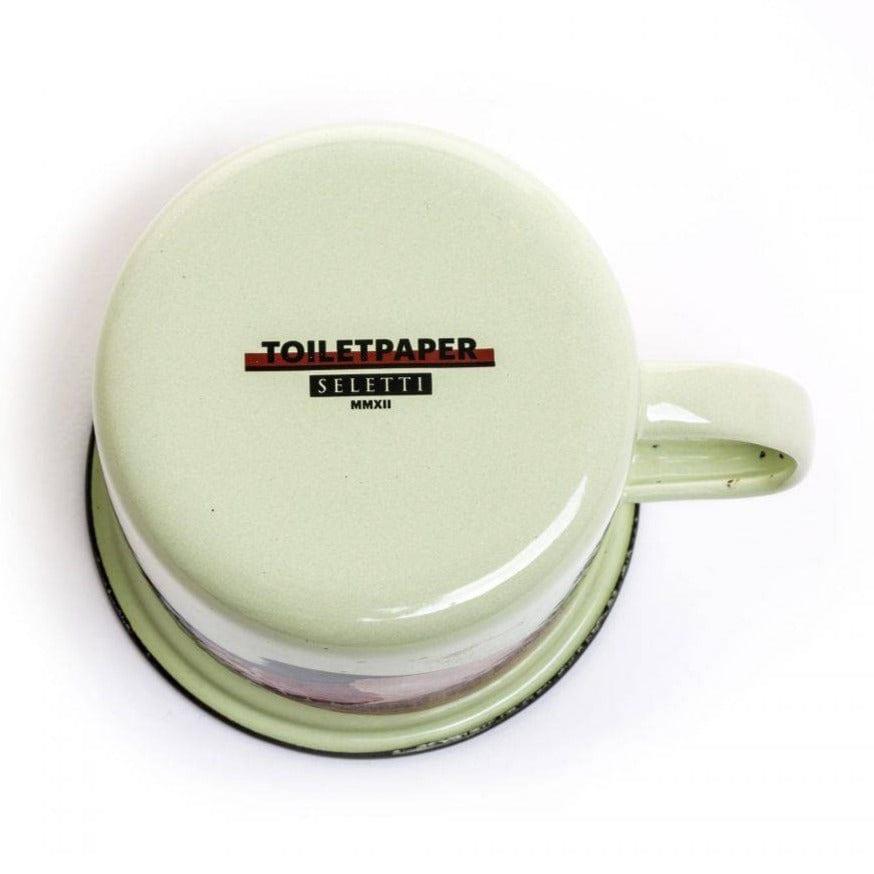 Kubek emaliowany PLUNGER zielony Seletti Eye on Design