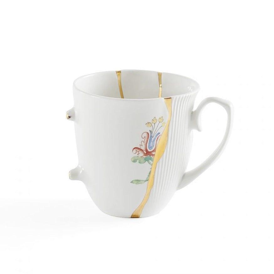 Kubek KINTSUGI #2 porcelanowy Seletti Eye on Design