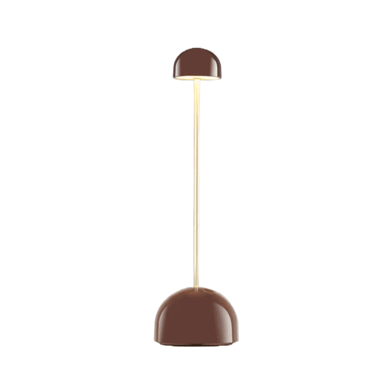 Lampa akumulatorowa SIPS brązowy ze złotym Marset Eye on Design