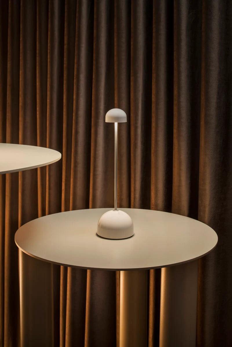 Lampa akumulatorowa SIPS brązowy ze złotym Marset Eye on Design