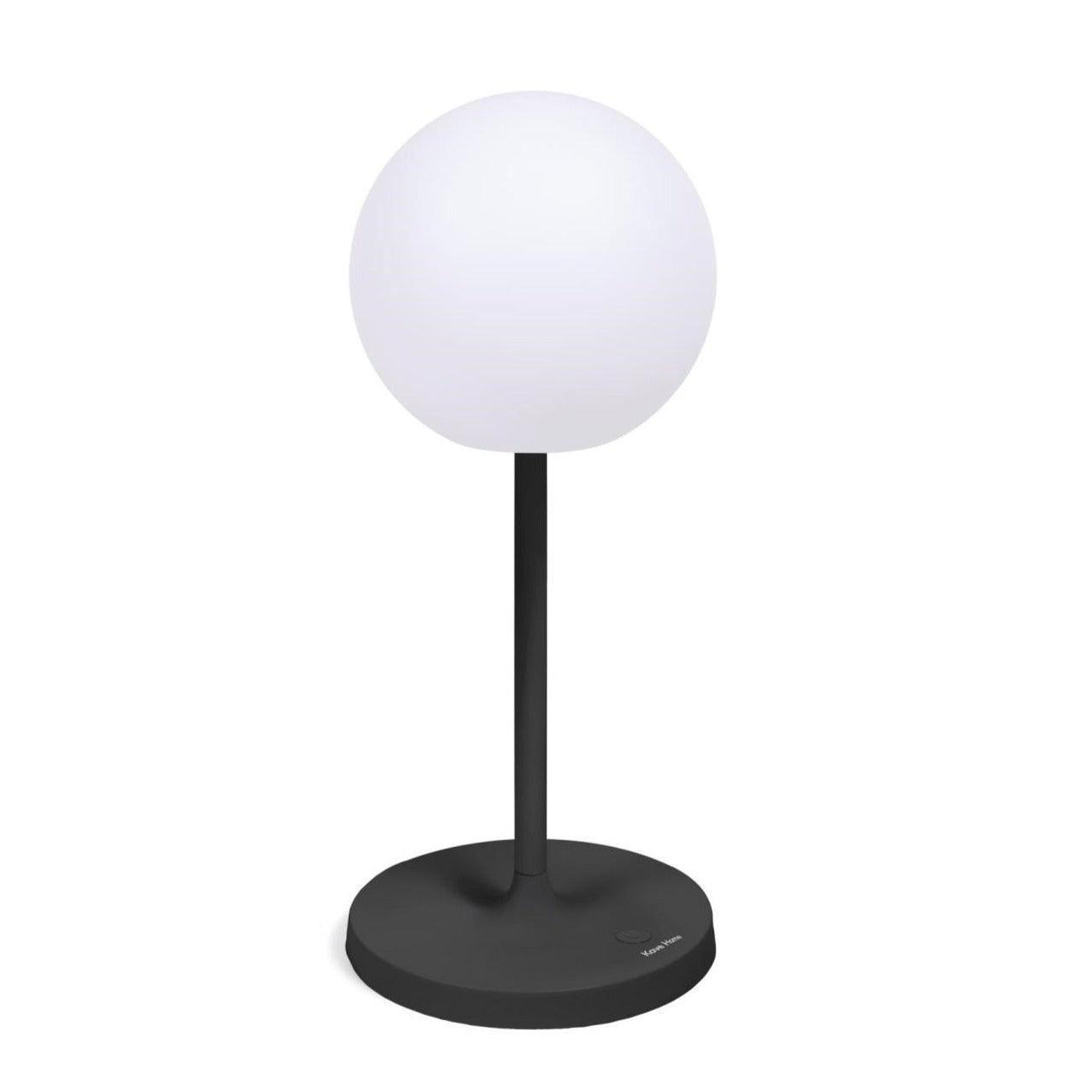 Lampa akumulatorowa stołowa DINESH czarny La Forma Eye on Design