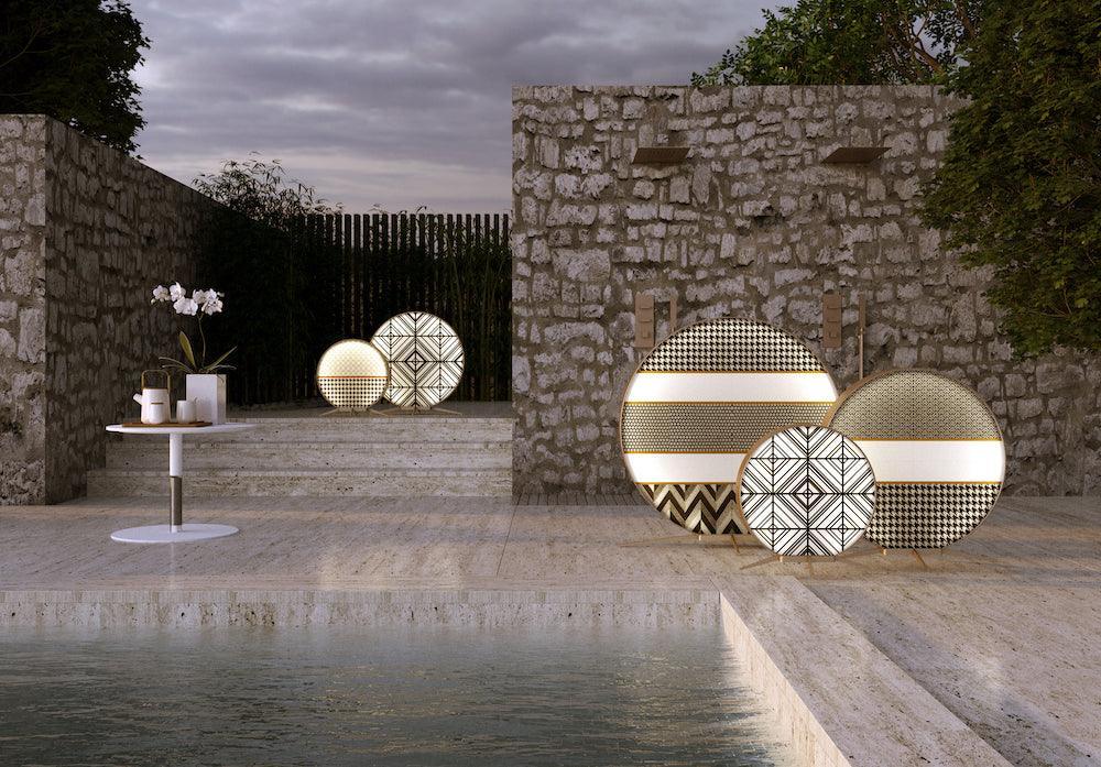 Lampa BABU MEDIUM szampański Contardi Eye on Design
