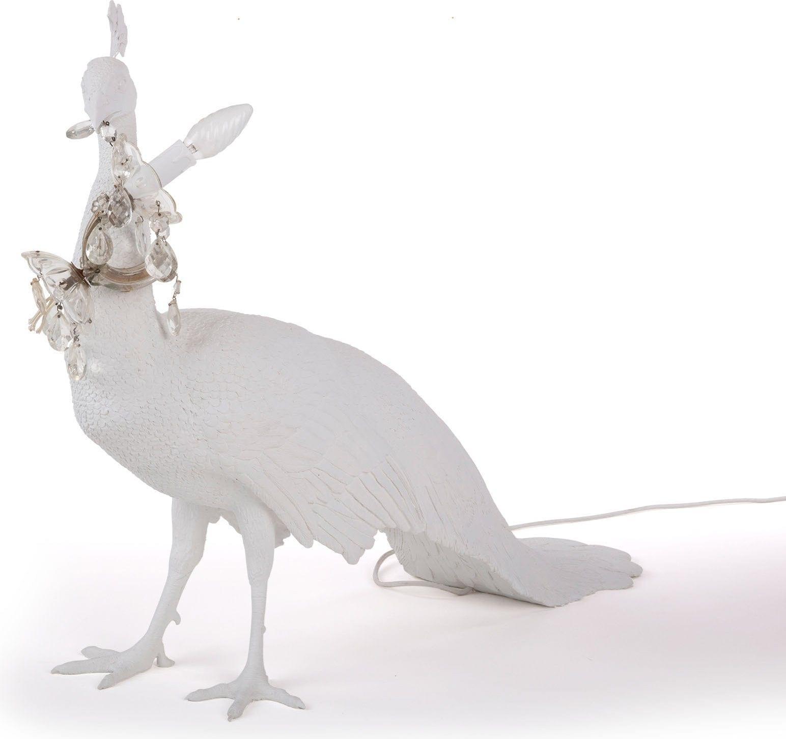 Lampa dekoracyjna PEACOCK biały Seletti Eye on Design