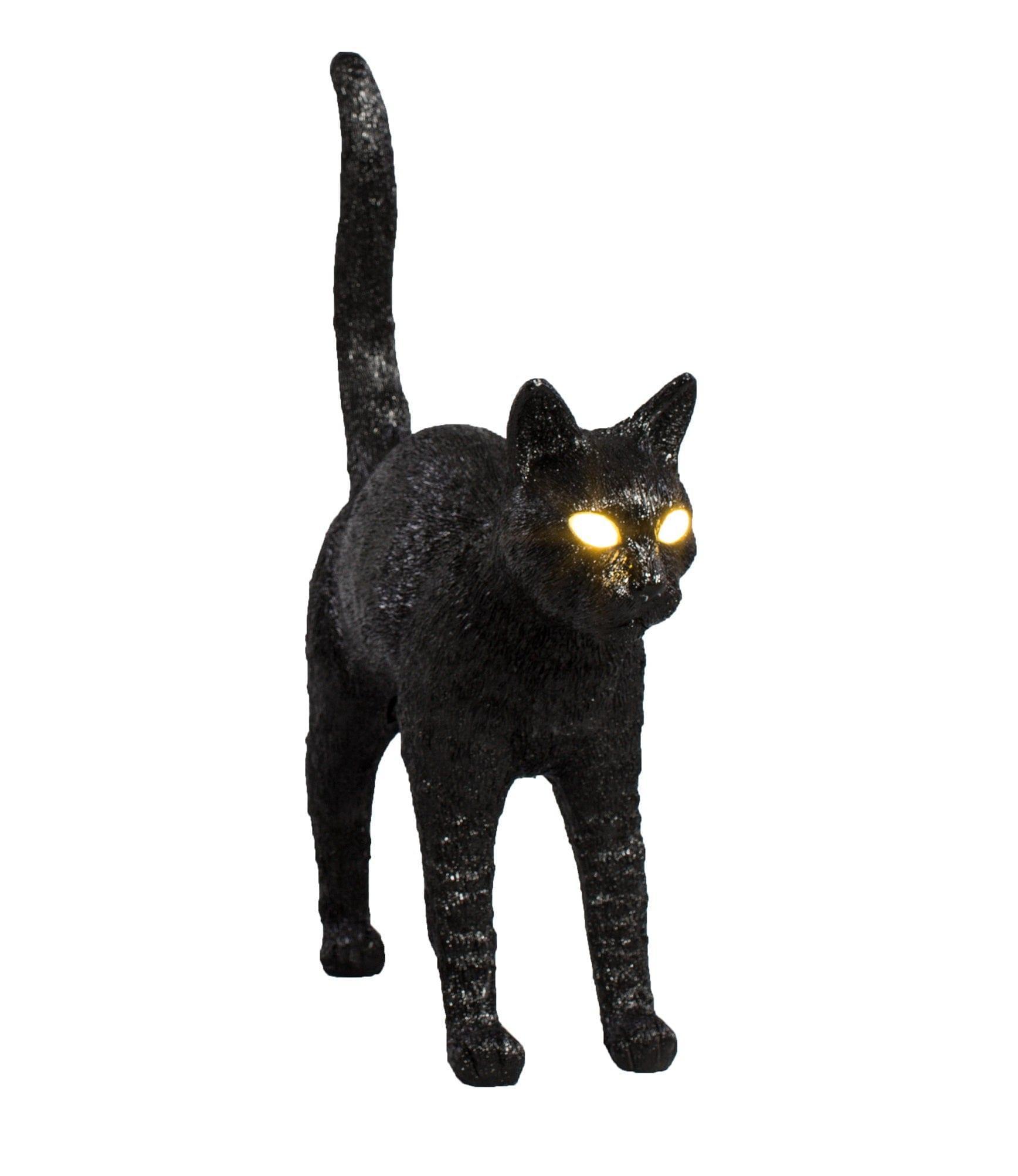 Lampa JOBBY THE CAT czarny Seletti Eye on Design