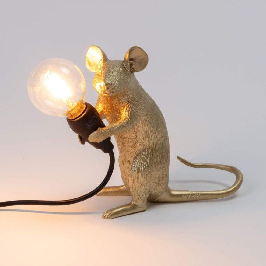 Lampa MOUSE MAC złoty Seletti Eye on Design