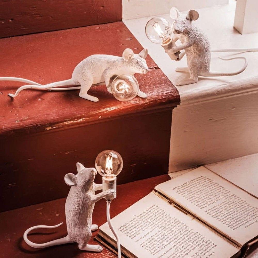 Lampa MOUSE STEP biały Seletti Eye on Design
