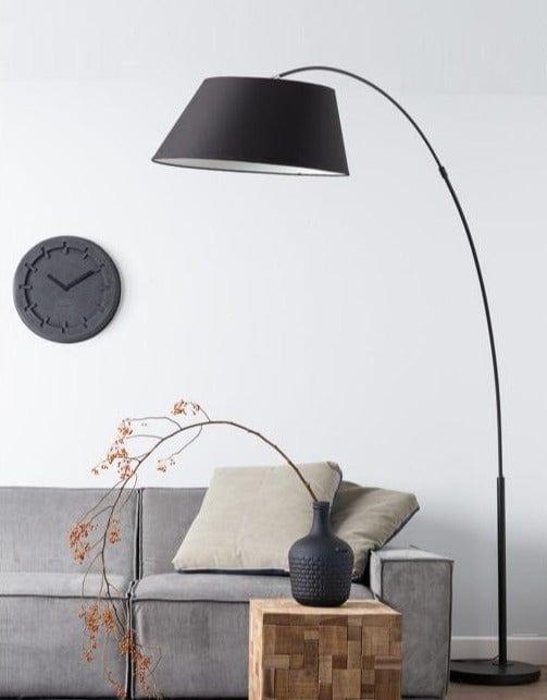 Lampa podłogowa ARC czarny Zuiver Eye on Design