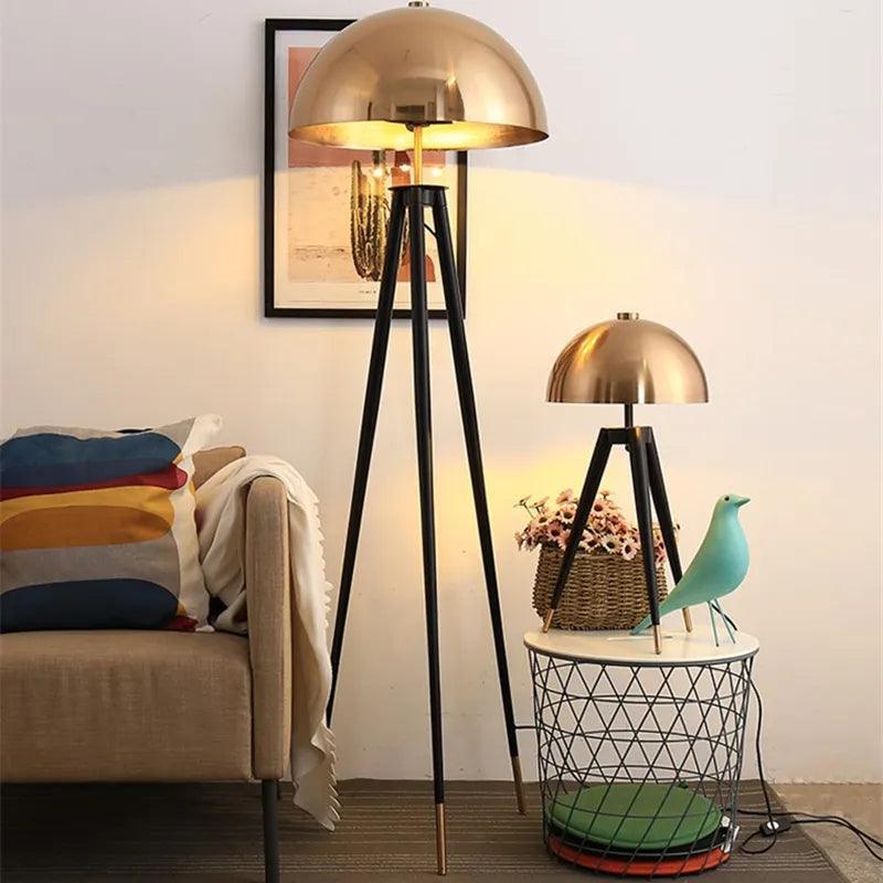 Lampa podłogowa COYOTE złoty Eichholtz Eye on Design