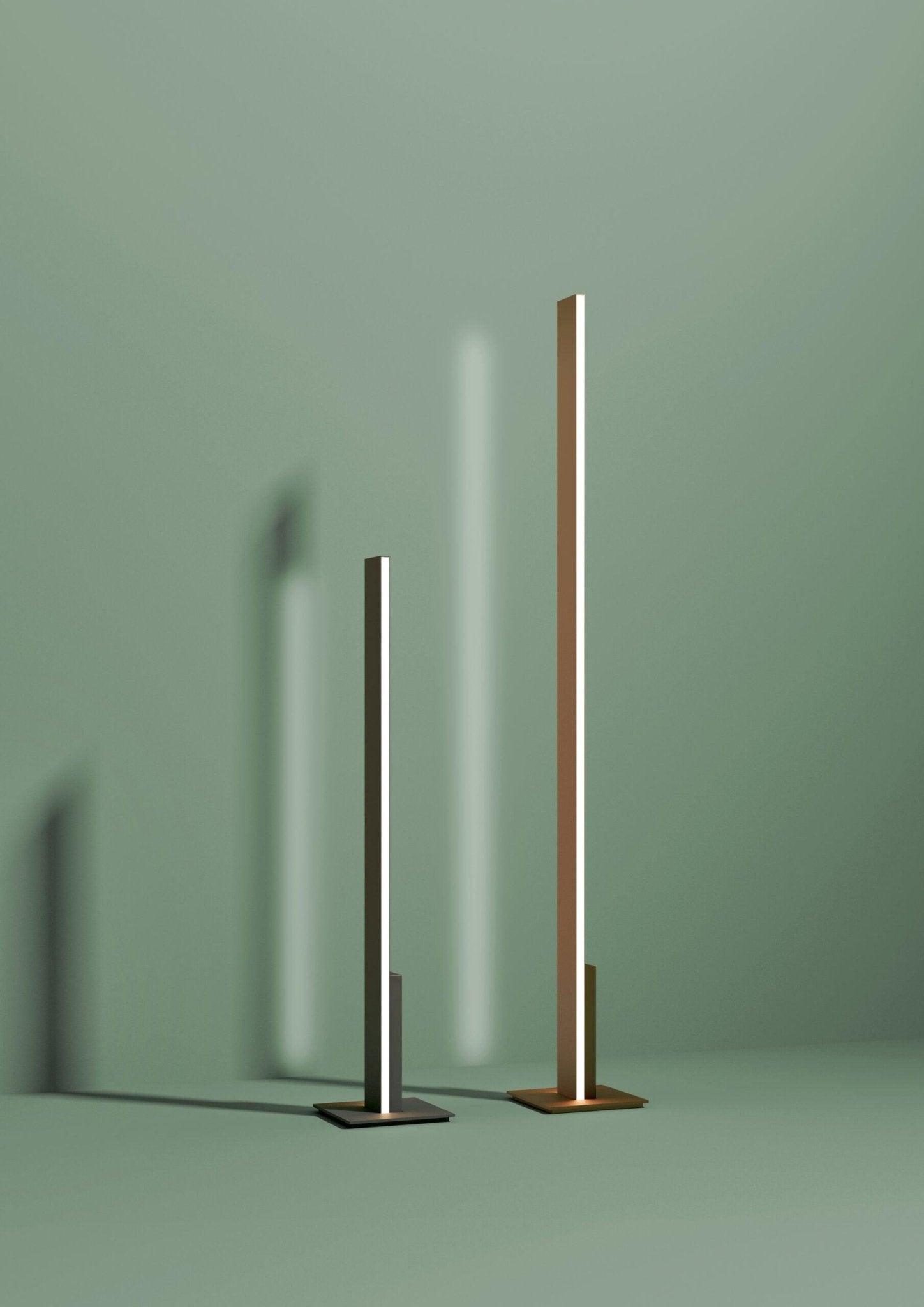 Lampa podłogowa FLY satynowy złoty Contardi Eye on Design