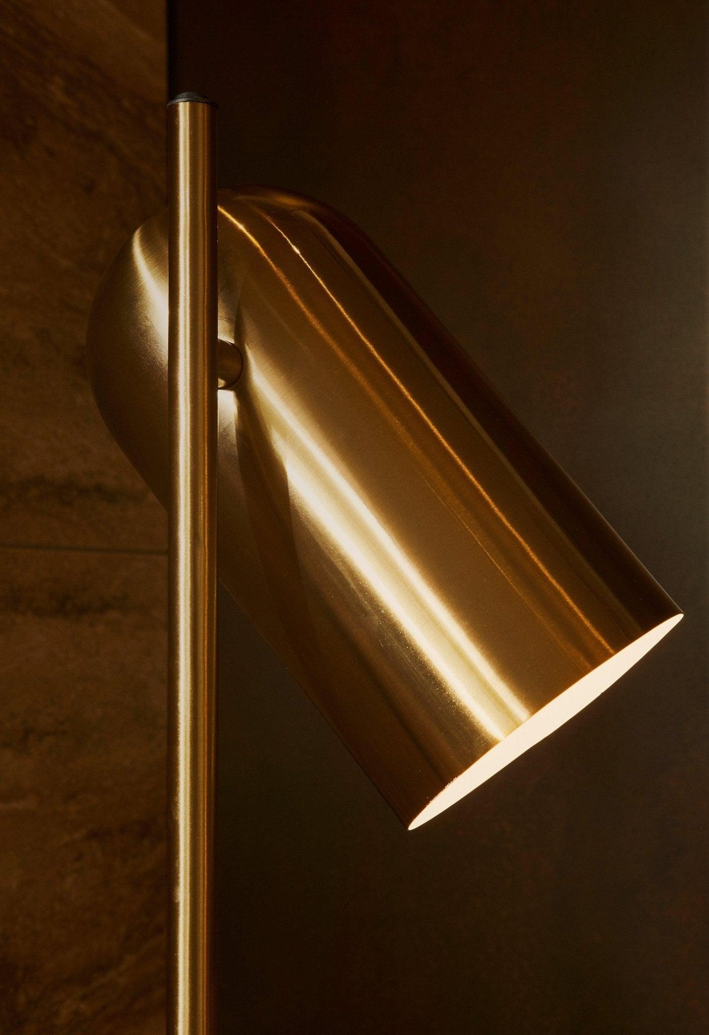 Lampa podłogowa LUCEO złoty AYTM Eye on Design