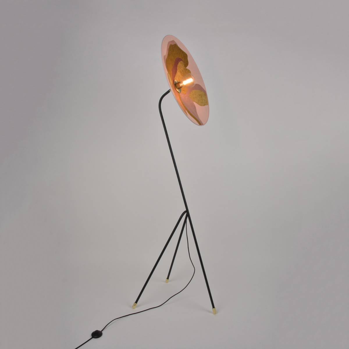 Sonia Laudet Strops Lampe Pink und Bega