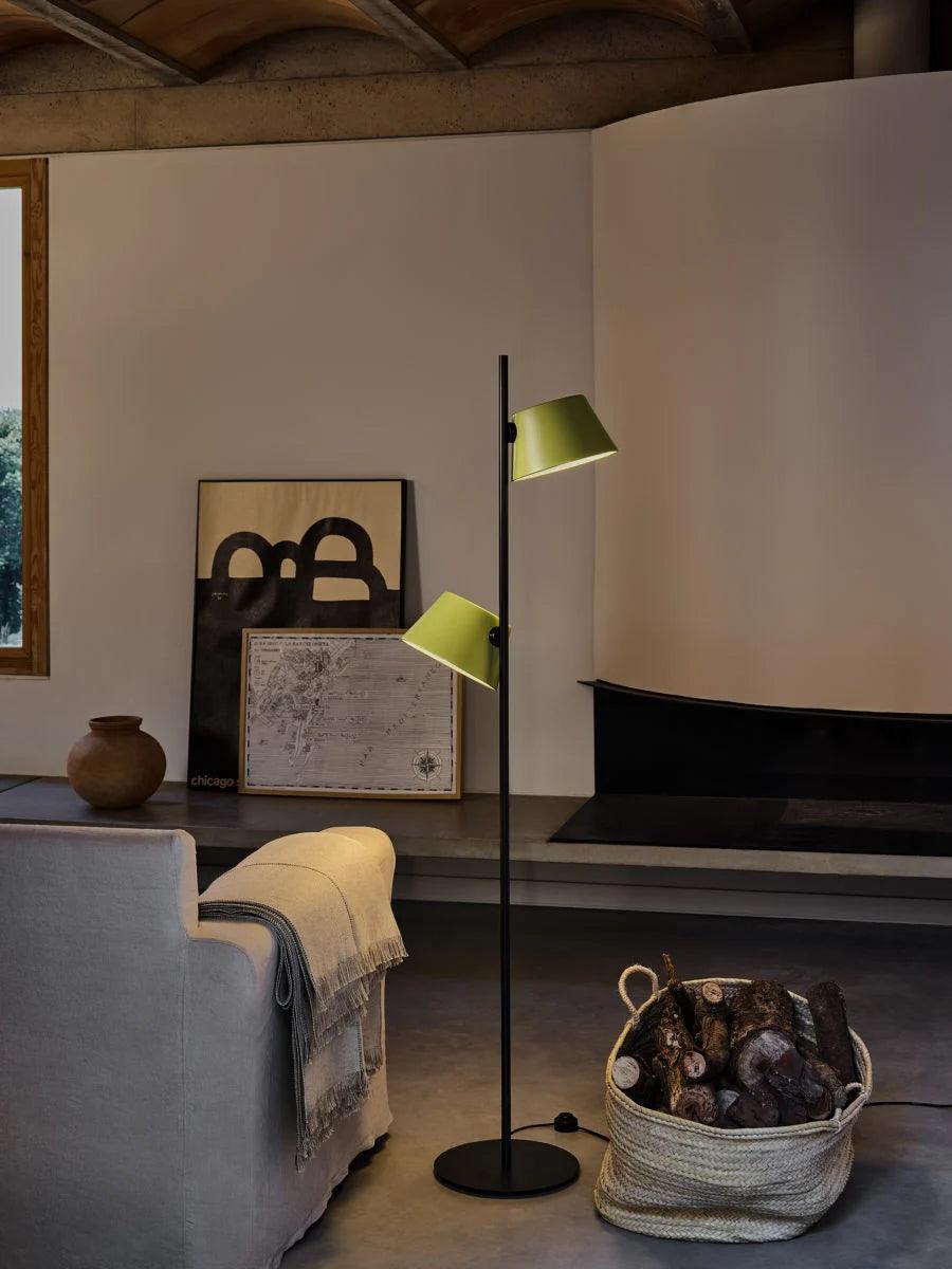 Lampa podłogowa TAM TAM biały Marset Eye on Design
