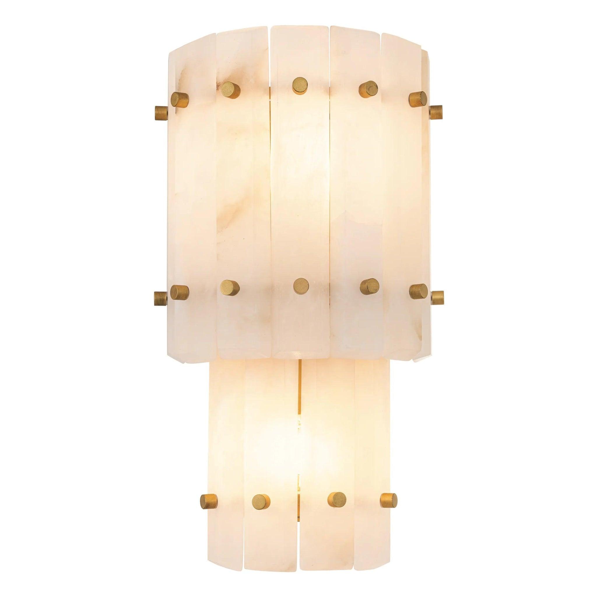 Lampa ścienna BLASON DOUBLE alabaster Eichholtz Eye on Design