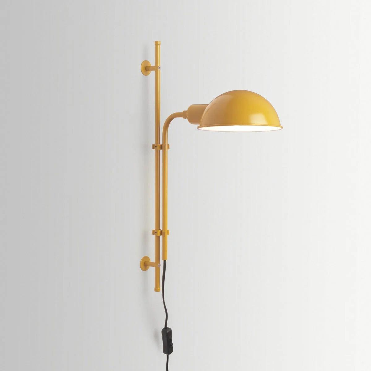 Lampa ścienna FUNICULI musztardowy Marset Eye on Design